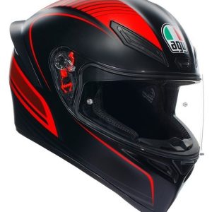 Casco K1 S WARMUP Nero Rosso – AGV