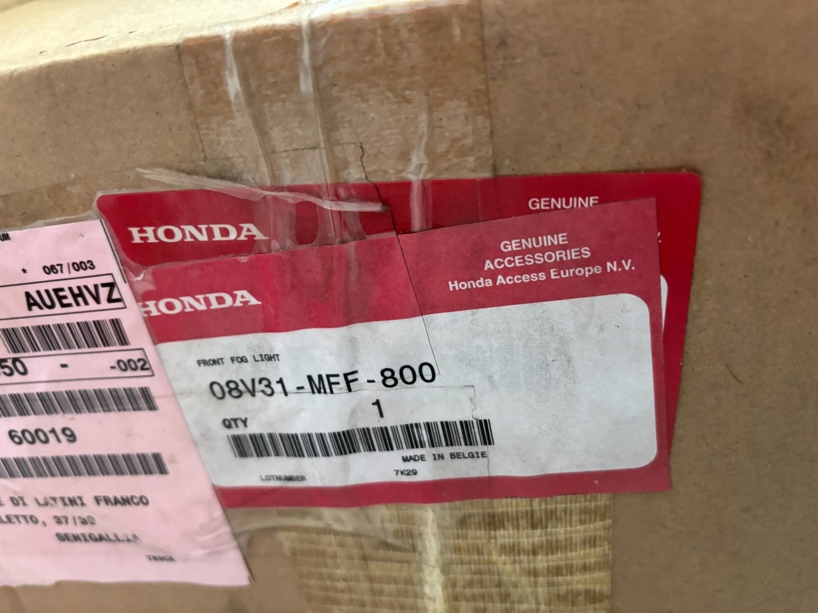 Kit Faretti Supplementari Honda XL700 Transalp Originali - immagine 3