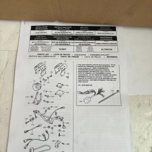 Kit Faretti Supplementari Honda XL700 Transalp Originali