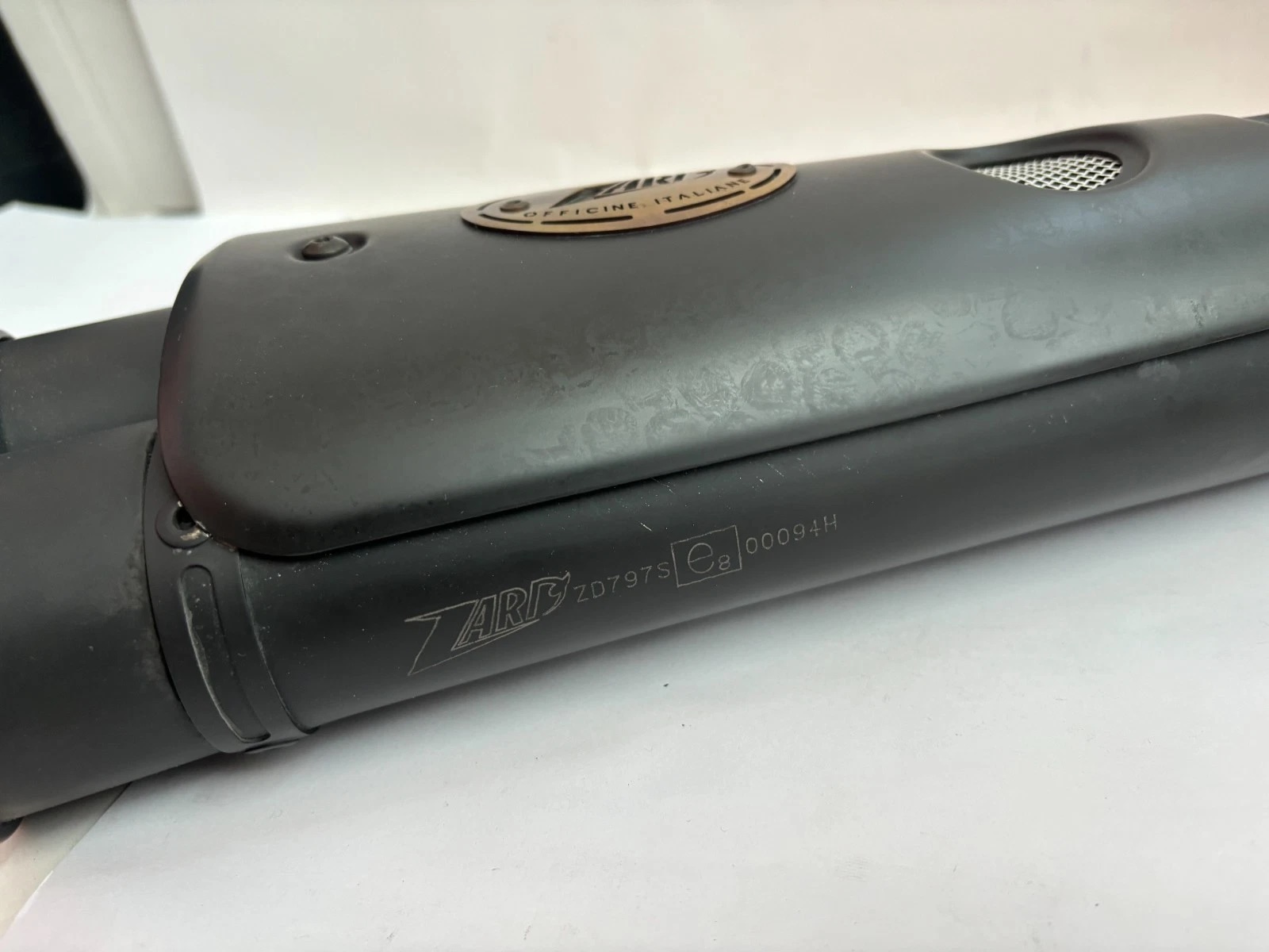 Scarico Terminale Zard Usato per Ducati 800 Scrambler 2021 OmoE5 - immagine 2