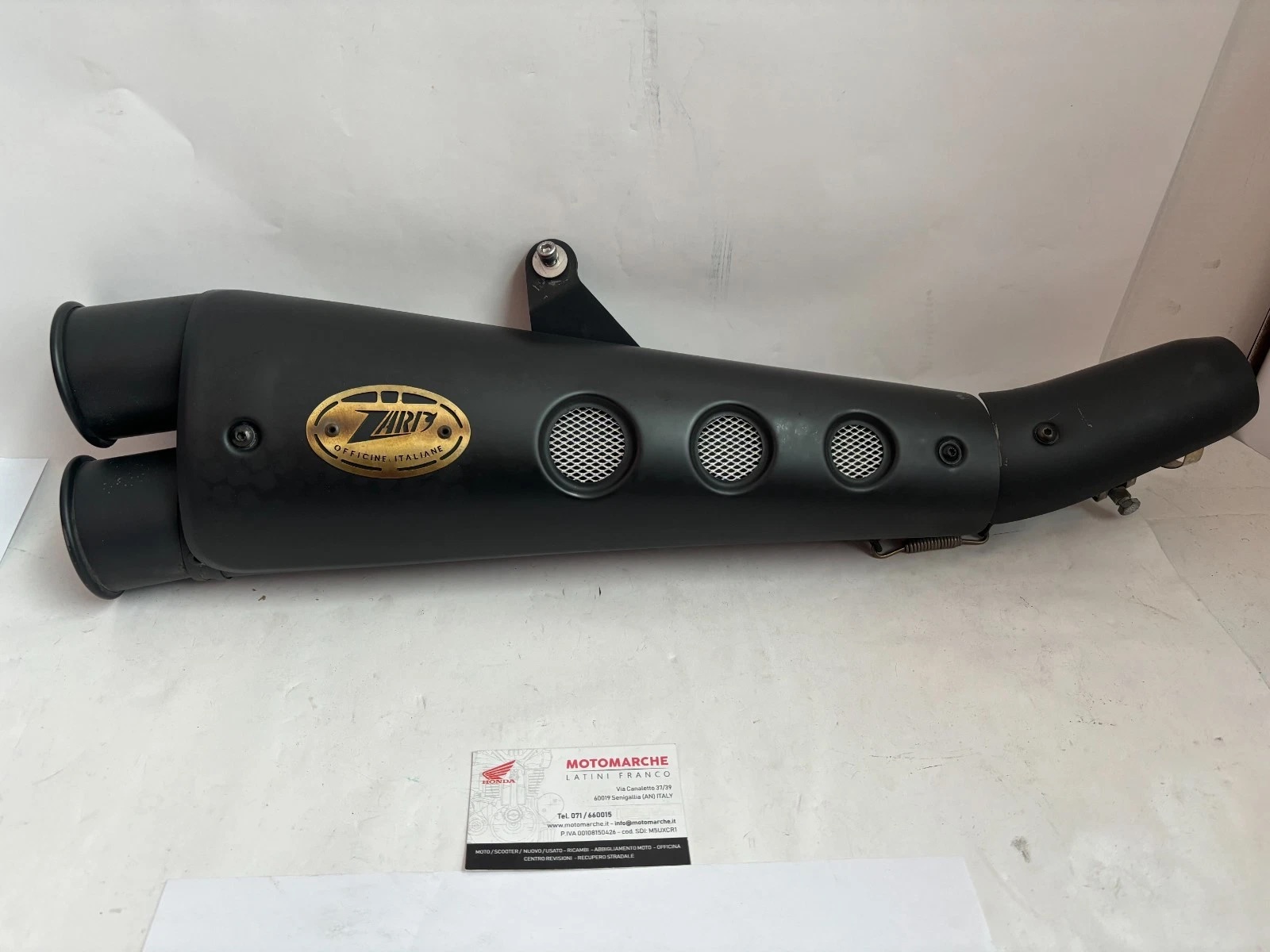Scarico Terminale Zard Usato per Ducati 800 Scrambler 2021 OmoE5