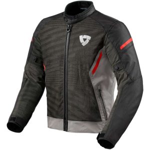 Giacca Moto Rev’it! TORQUE 2 H2O Grigio Rosso