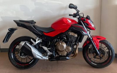 Honda CB 500 F ABS del 2017 usata con 14.529 km, moto patente A2 in vendita a Senigallia