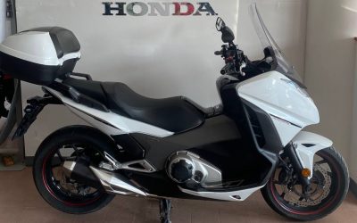 Honda Integra 750 S ABS del 2019 usata con 8.806 km, cambio DCT, baule originale e garanzia 12 mesi a Senigallia