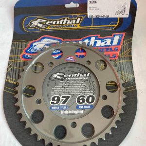 Corona Renthal in Ergal 44 denti passo 530 per Suzuki GSX-R 750 2000