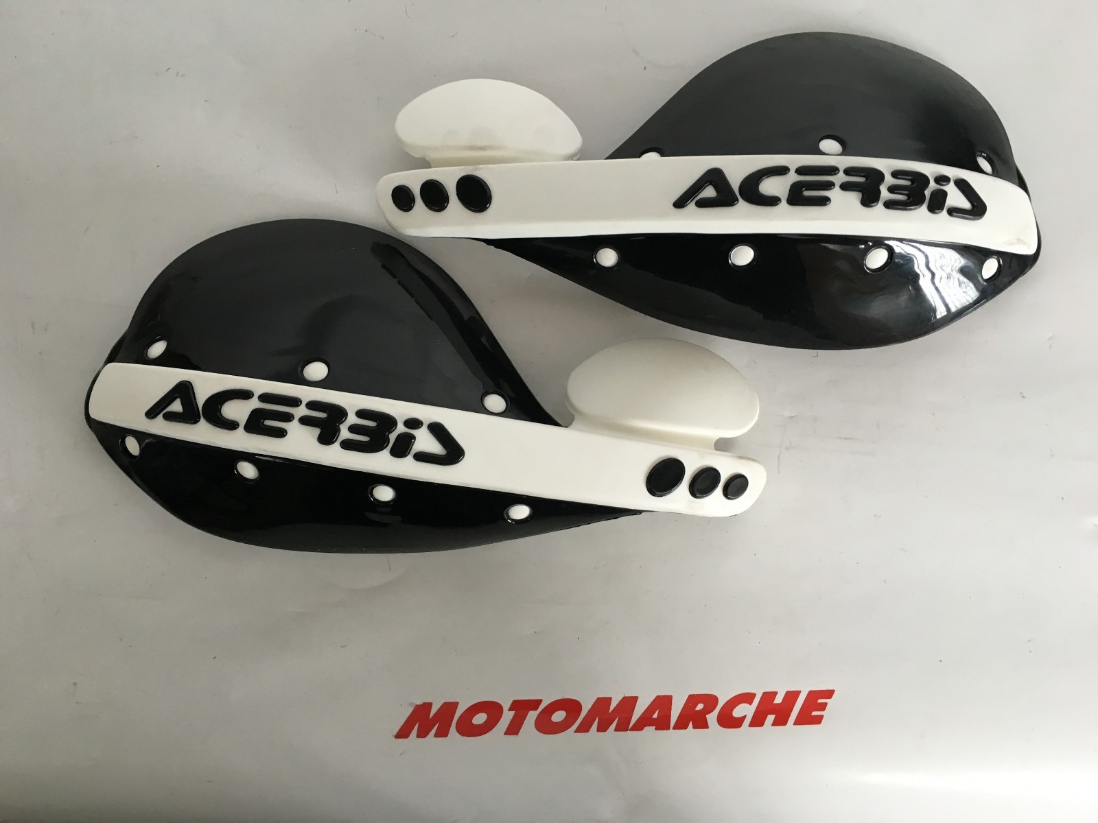 Coppia Paramani Flag Nero - Handguards Acerbis