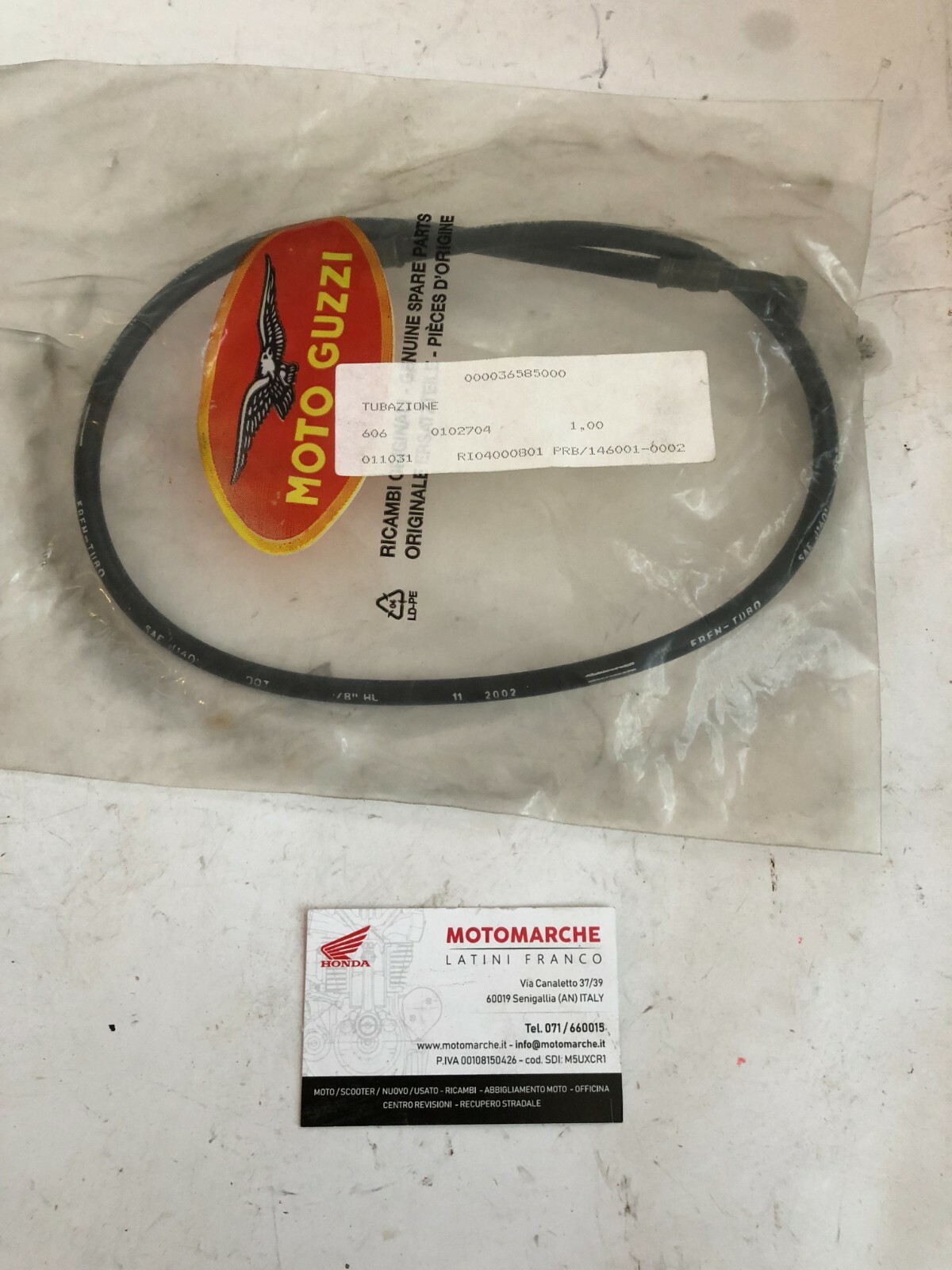 Tubo Freno da Pompa a Valvola California 1100 MotoGuzzi GU03658500