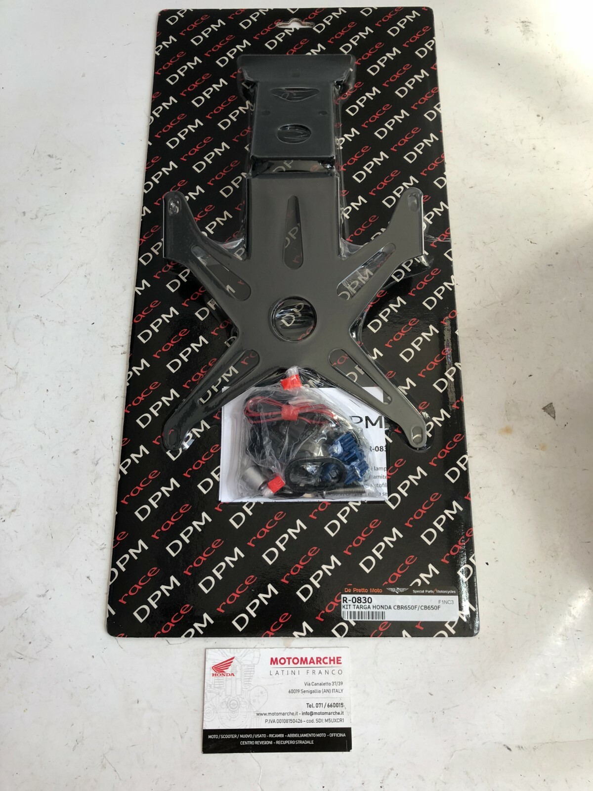 PortaTarga Deprettomoto CB650F - CBR650F Honda 2014 -2018