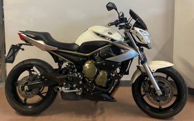 Yamaha XJ6 del 2011 con soli 16.365 km, condizioni pari al nuovo, cupolino Puig e garanzia 12 mesi, disponibile da Motomarche a Senigallia.